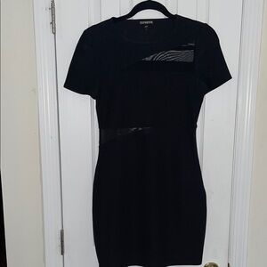 Express Black Mini Dress